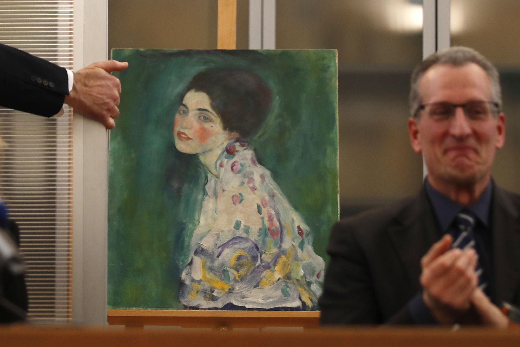 APTOPIX Italy Stolen Klimt